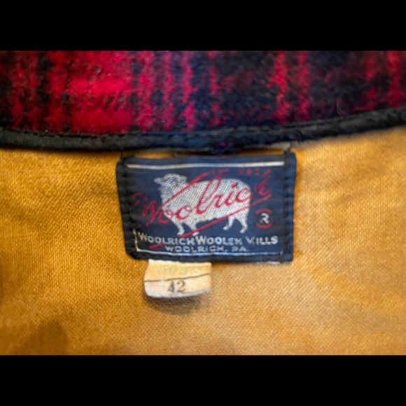 Woolrich Buffalo Plaid Hunting Coat - 1940’s - well cared for - great condition. - Picture 7 of 8